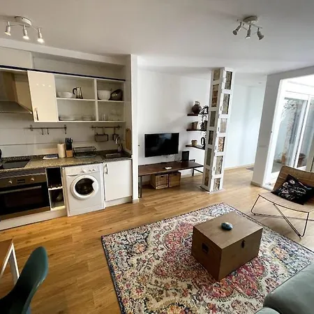아파트 P1 Private Patio, Nice 1bdrm 2bath In Ruzafa 발렌시아